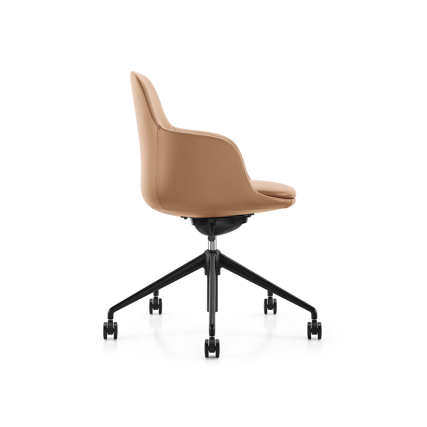 FLUME caramel short task or meeting chair