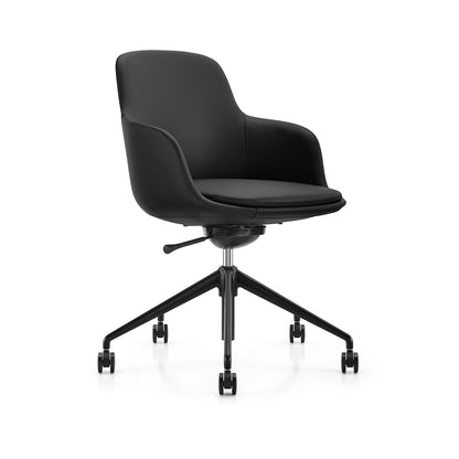 FLUME black short task or meeting chair