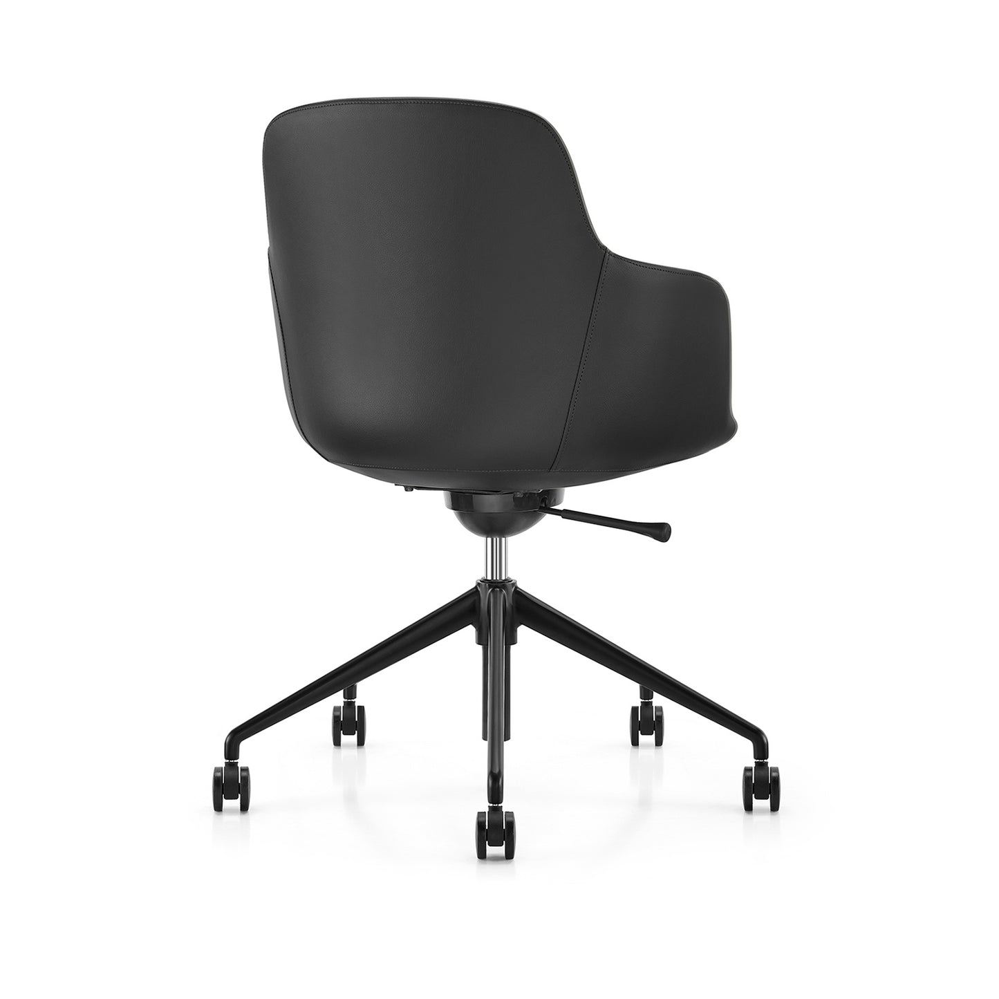 FLUME black short task or meeting chair
