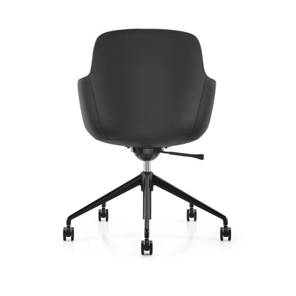 FLUME black short task or meeting chair