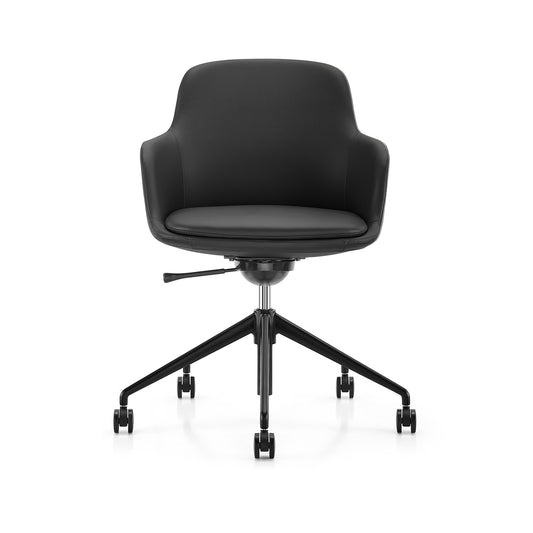 FLUME black short task or meeting chair