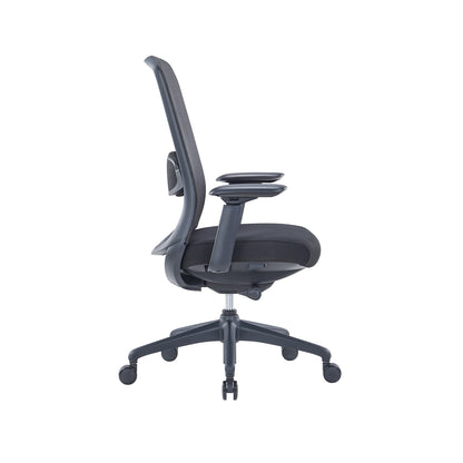 PILO black ergonomic task chair
