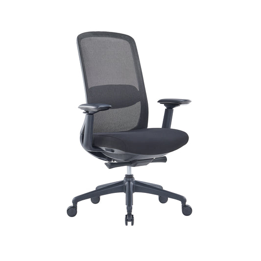 PILO black ergonomic task chair