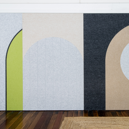 Acoustic wall panelling