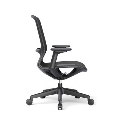 TEAM black ergonomic task chair