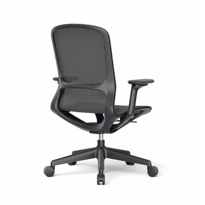 TEAM black ergonomic task chair