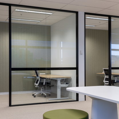 Acoustic wall panelling